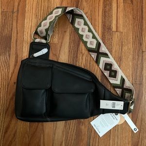 BNWT Anthropologie vegan leather crossbody